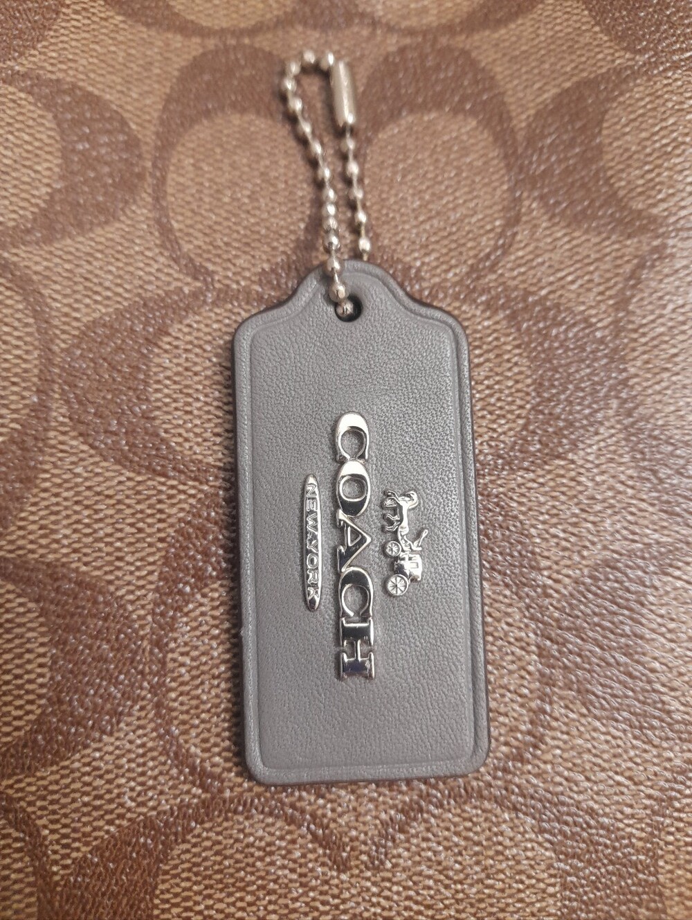 COACH Legacy Hang Tag Bag Charm Y2K - Picture 7 of 11